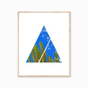 Unframed 12x16 minimalist succulent art print